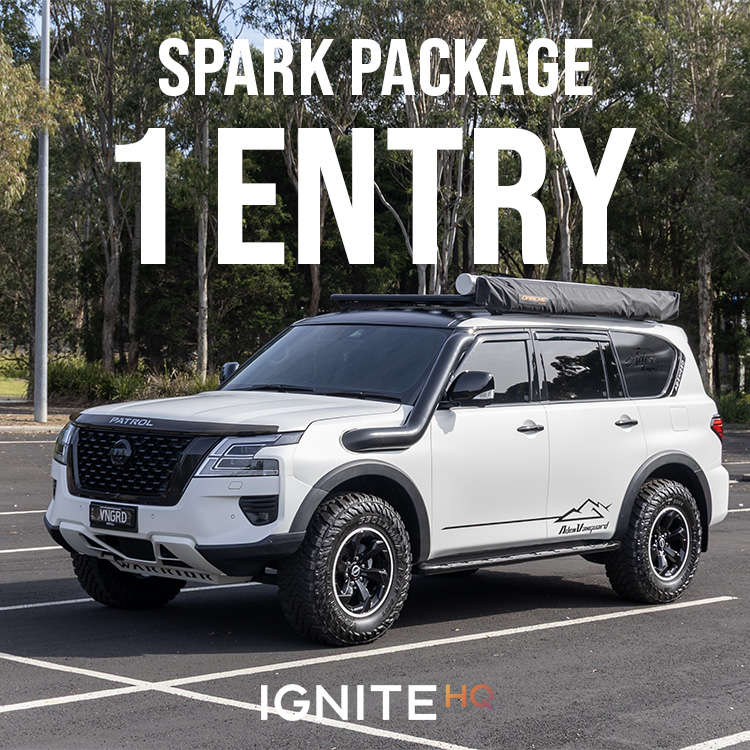 White Patrol Warrior Spark Package - 1 Entry